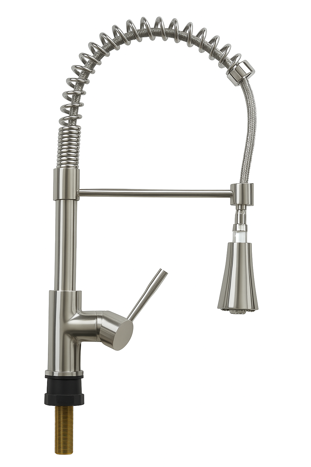 Pack Lavaplatos Sobrepuesto 50x40x18 cm Giovanni V + Llave Monomando Flexible Profesional Plata-2