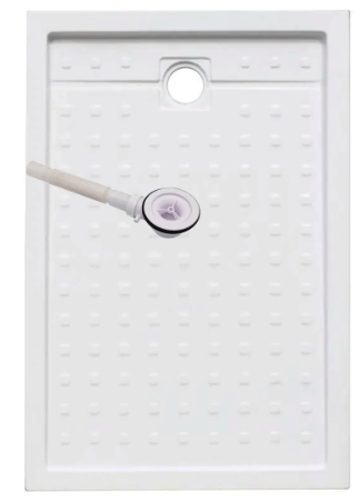Receptaculo Plato Ducha 120x70 Cm Fibra De Vidrio Acrilico-0