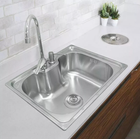 Lavaplatos Simple Empotrado 50x40 Giovanni-1