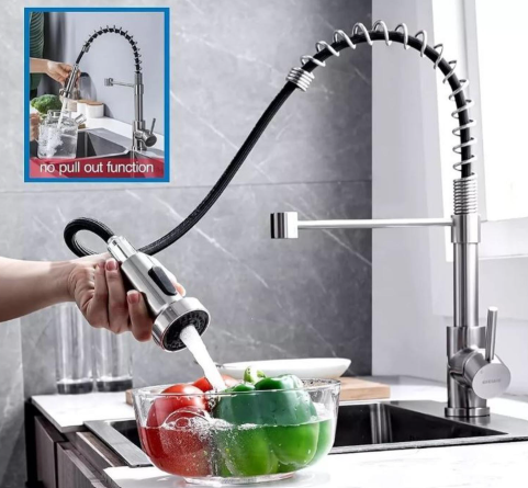 Llave Lavaplatos Extensible Profesional Plata Vienna-3