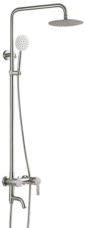 Columna Ducha Baño Tina Multifunciones Full Accesorios-0
