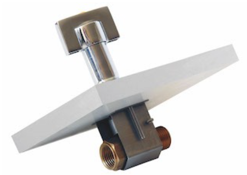 Manilla Cromada Encimera para Llave de Gas-0