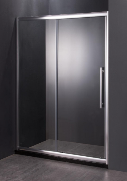 Mampara Ducha Corredera 140x185 Vidrio Templado-1