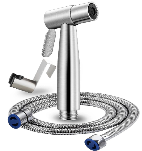 Set Ducha Arabe Bidet Inodoro Con Flex Swert-0