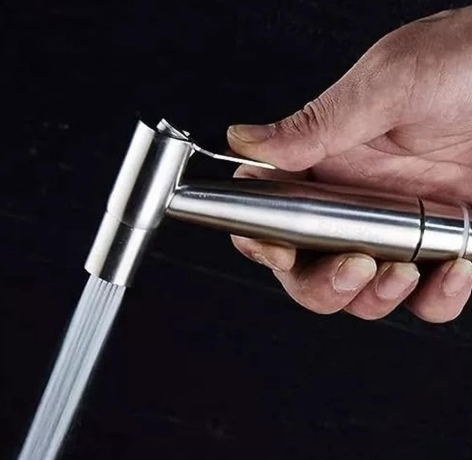 Set Ducha Arabe Bidet Inodoro Con Flex Swert-1