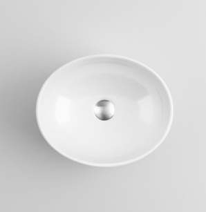 Lavamanos Sobrepuesto Ovalado Lorenza 42x33x14 Cm-2