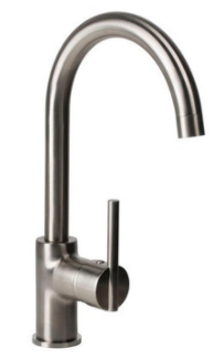 Llave Lavacopas Acero Inoxidable Agua Fria O Caliente-0