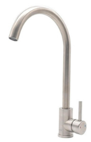 Llave Lavacopas Acero Inoxidable Agua Fria O Caliente-1