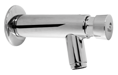 Llave Lavatorio Temporizada Inox.a muro-0