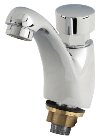 monomando Lavatorio Temporizada Inox. a cubierta-0