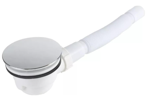 Desague Sifón 65 Mm Para Receptáculos Ducha Baño-0
