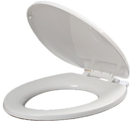 Asiento Tapa De Baño Wc Toscana Antibacterial-0