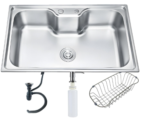 Lavaplatos Empotrado simple 60x42x20cm Fabrizio-0