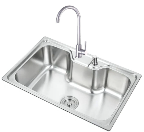 Lavaplatos Empotrado simple 60x42x20cm Fabrizio-1