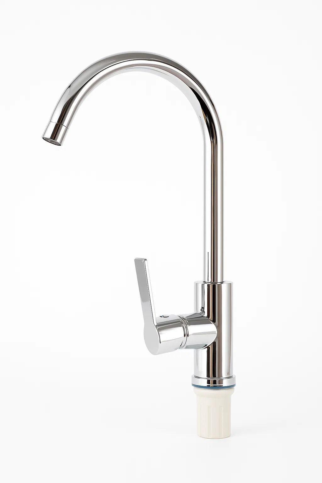 Grifería Monomando Cromada Victtorino – Caño Alto Clásico-3