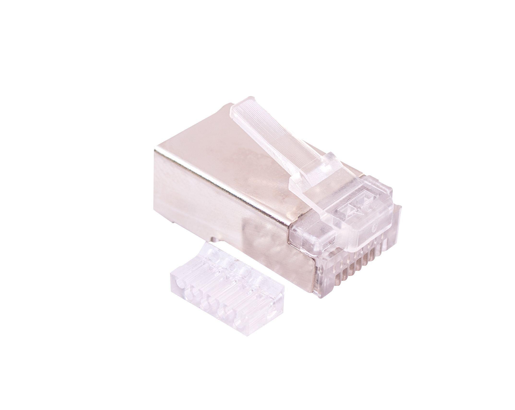 Conector RJ45 Cat6 FTP 2 Piezas 100 Unidades-0