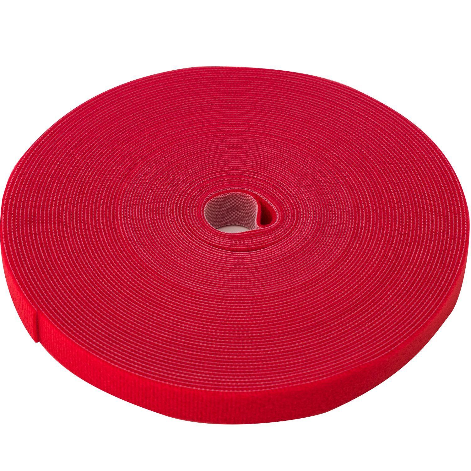 Velcro Doble Faz Ancho 2Cm 20Mts Rojo-0