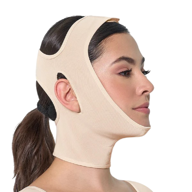 Mentonera con Velcro Post Operatoria | Compresión Facial-1
