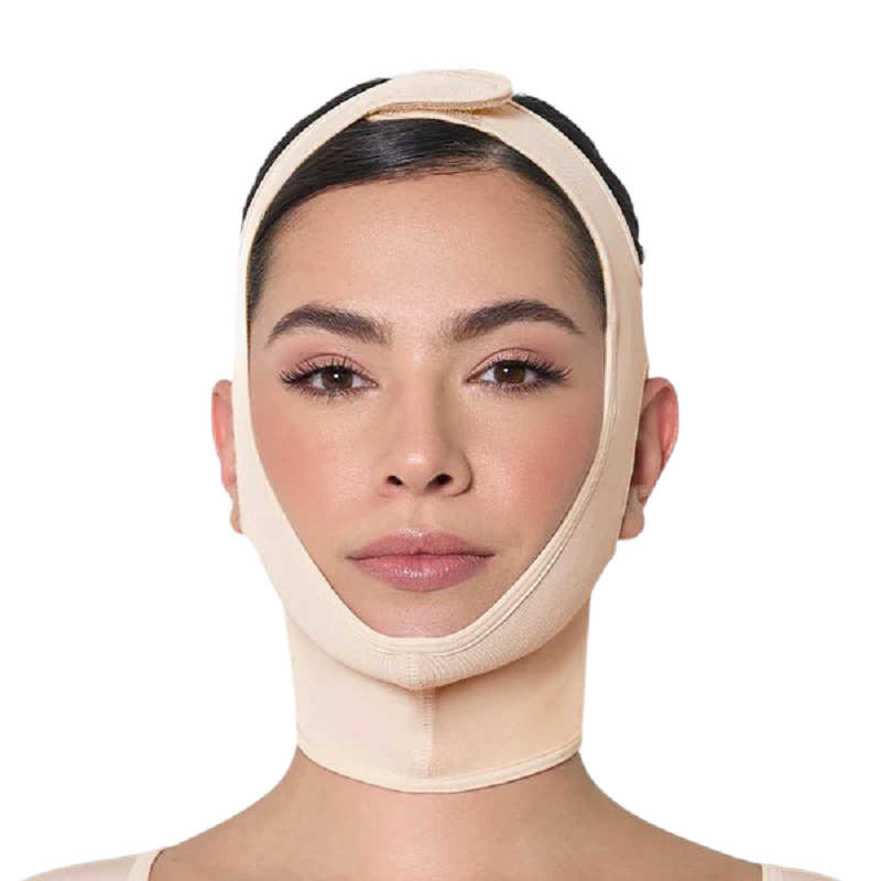 Mentonera con Velcro Post Operatoria | Compresión Facial-2