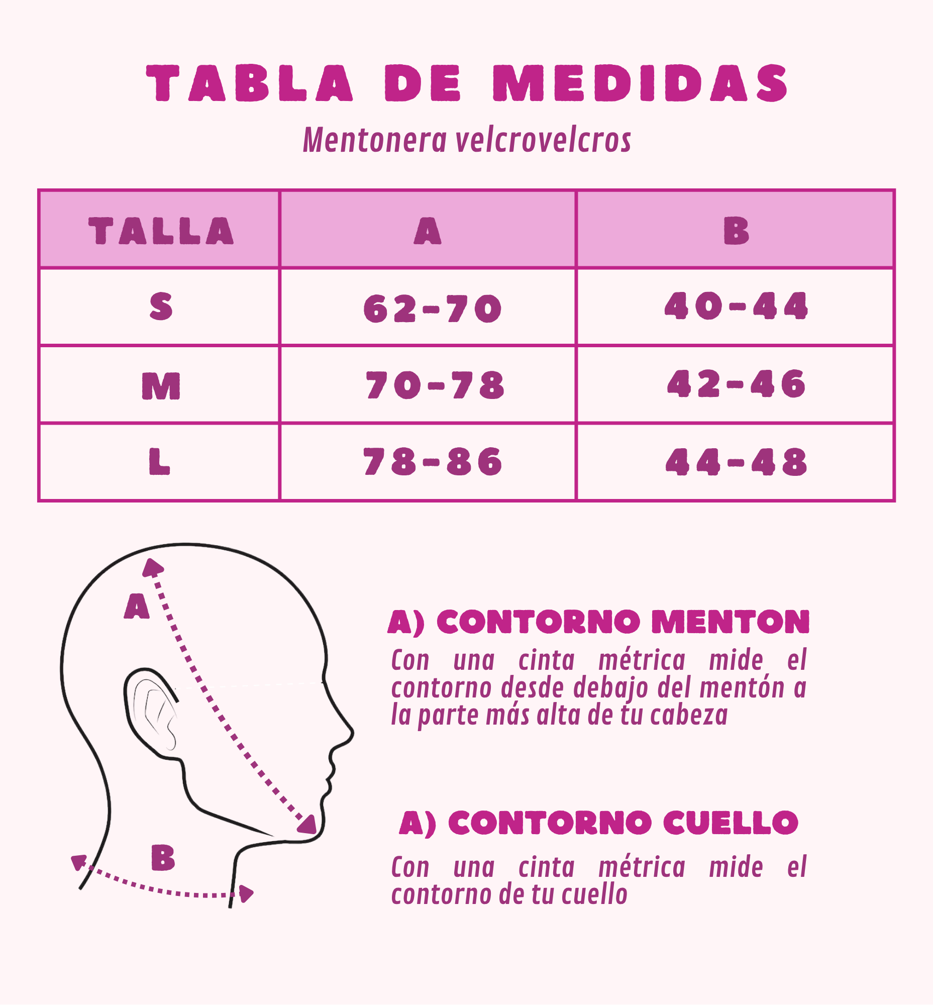 Mentonera con Velcro Post Operatoria | Compresión Facial-3