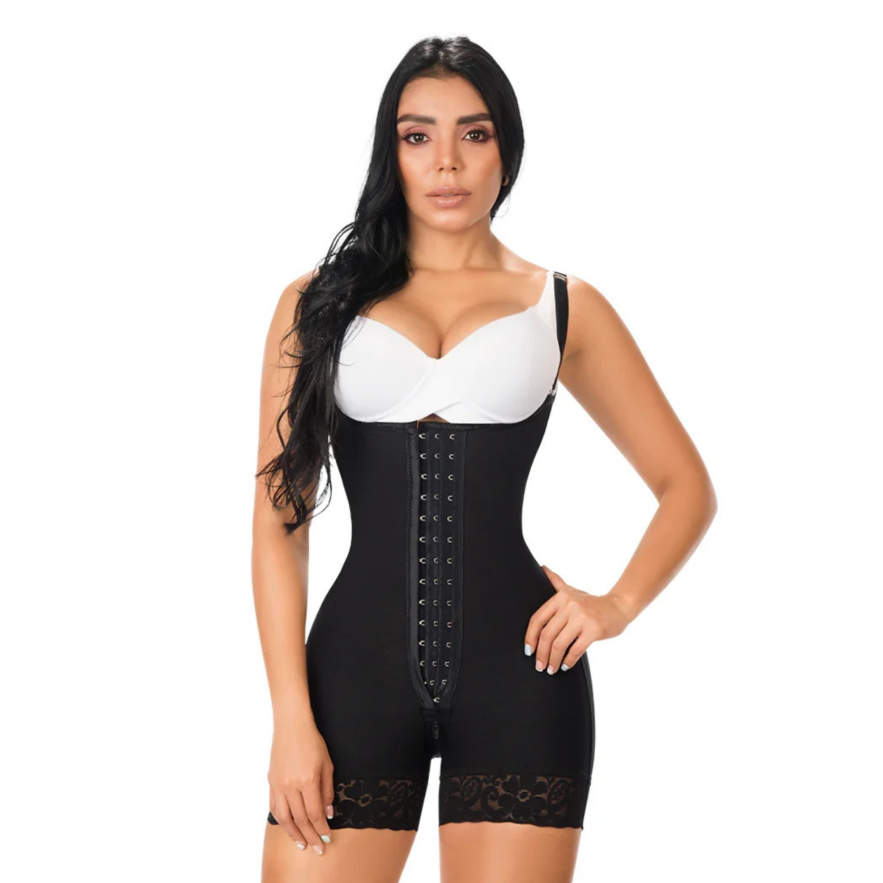 Faja Reductora Alta Compresion 3 Broches Colombiana-0