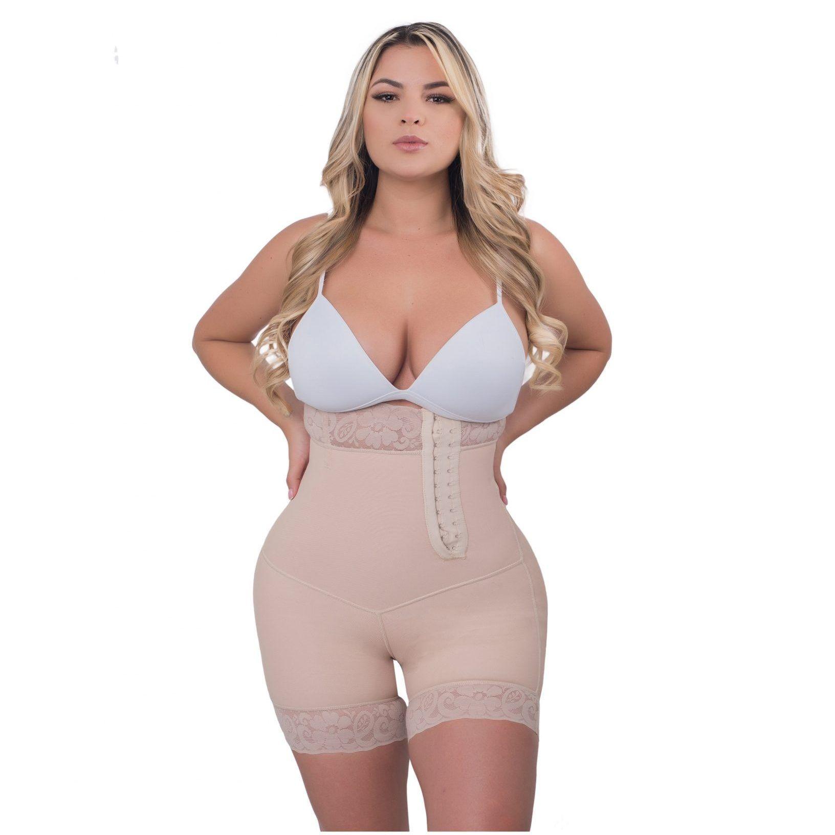 Faja Short Reductora Colombiana Strapples -0