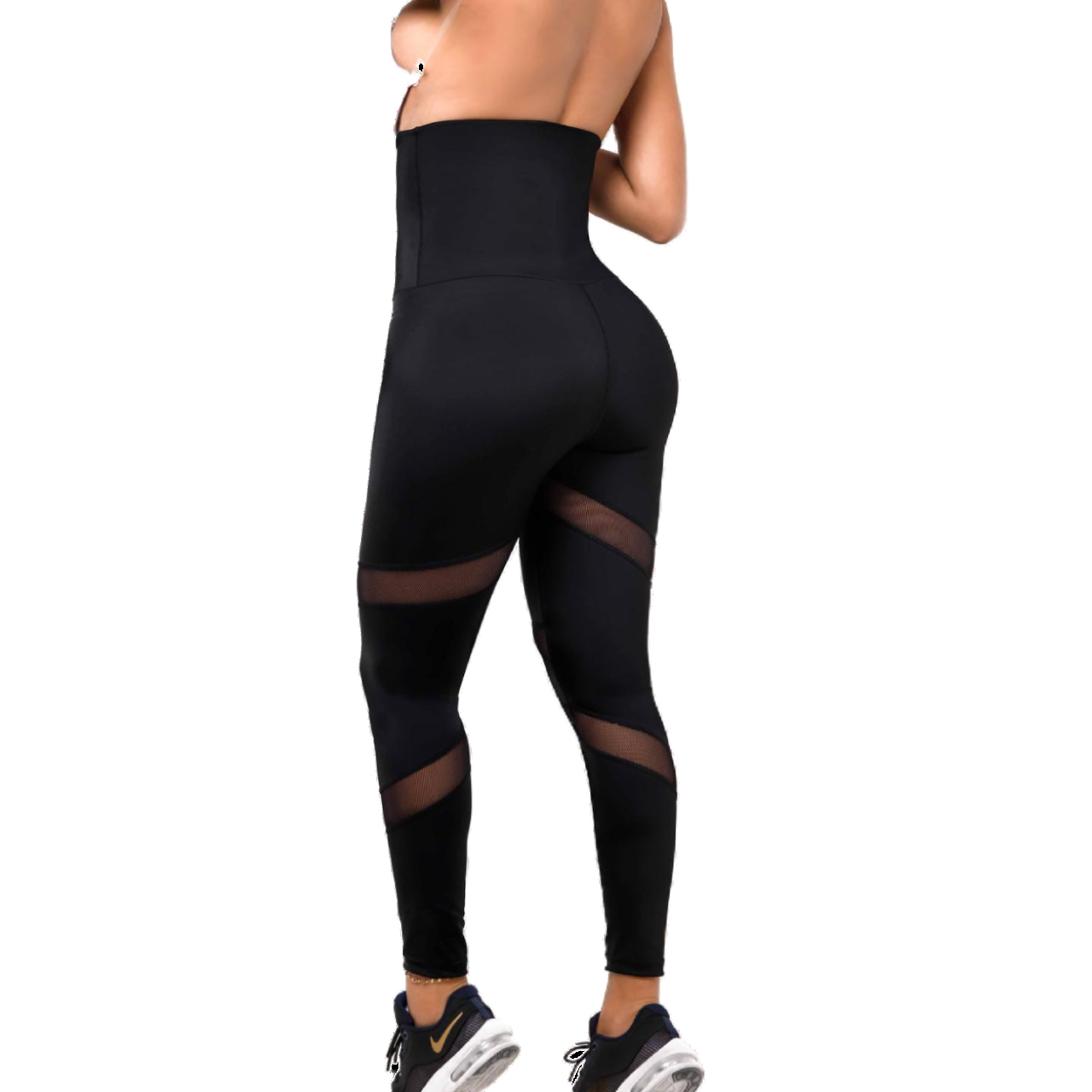 Leggins Deportivo Pretina Alta Termica Colombiana-1