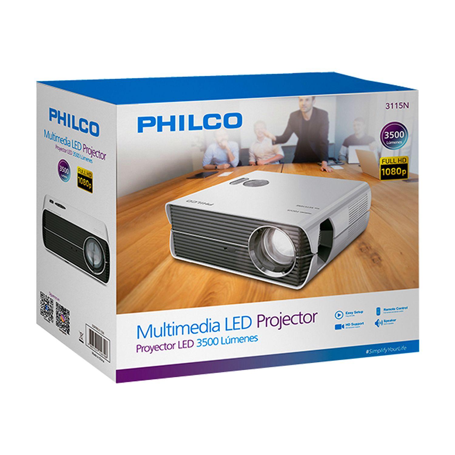 Proyector LED Philco 3115N Full HD 3500 Lumenes HDMI / USB-6