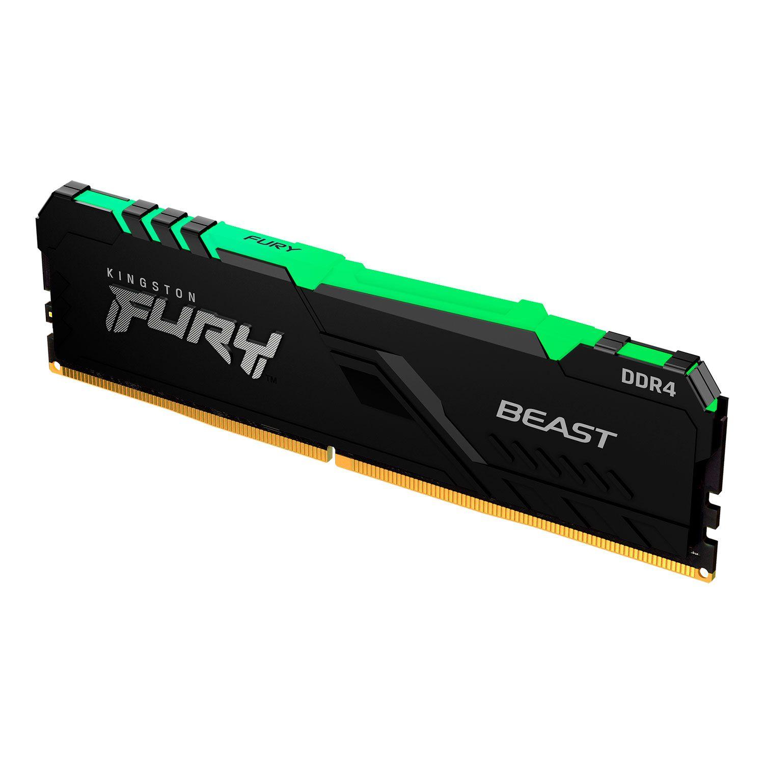 Memoria Ram PC 8GB Kingston FURY Beast DIMM KF436C17BBA/8-0