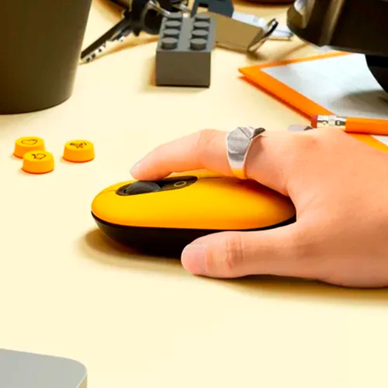 Mouse Logitech Pop 4000dpi Inalambrico C/Bluetooth 4 Botones-6