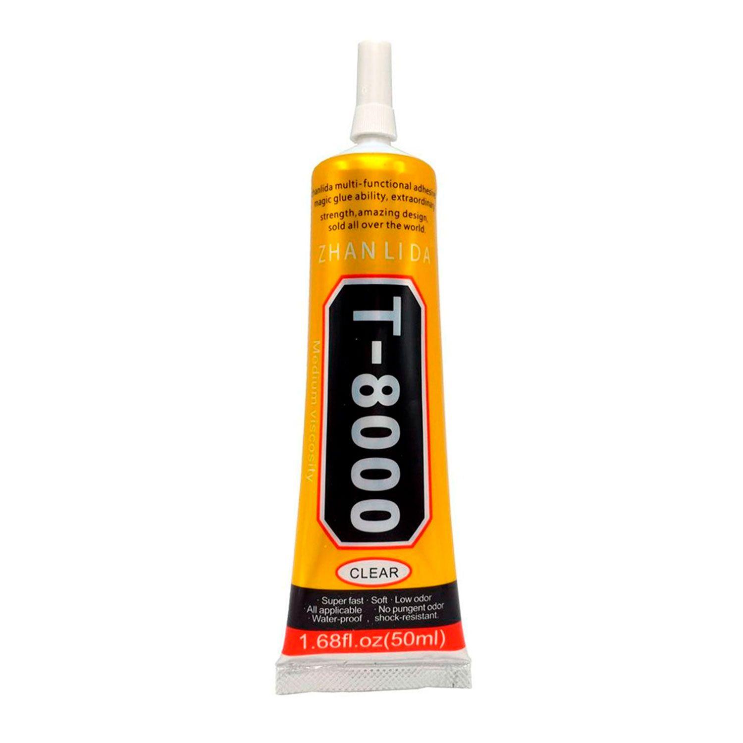 Pegamento Adhesivo T8000 50 Ml Pantallas Baterias-0