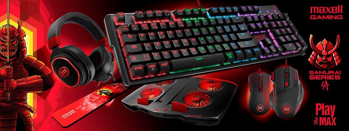 Teclado Mecanico Gaming Maxell CA-MKB RGB Samurai [ 348473 ]-2
