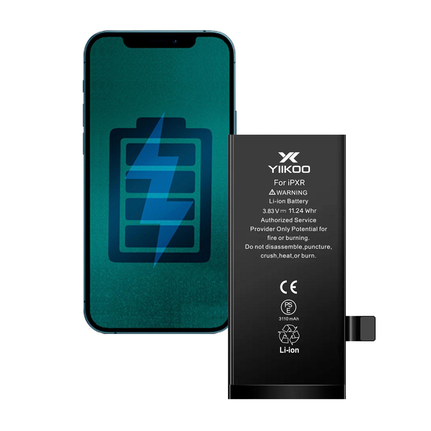 Bateria para iPhone XR YIIKOO Proteccion sobrecarga 2942 mAh-0