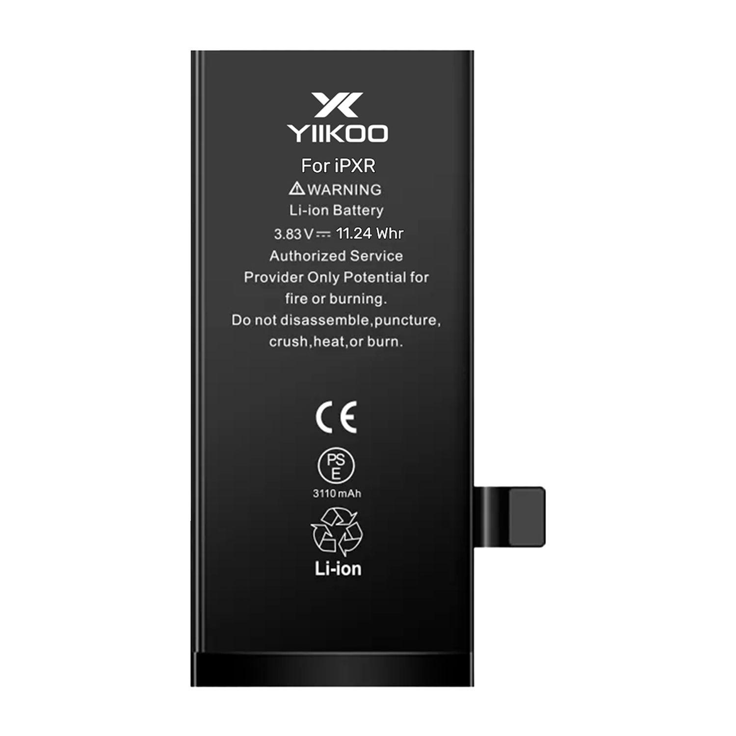 Bateria para iPhone XR YIIKOO Proteccion sobrecarga 2942 mAh-1