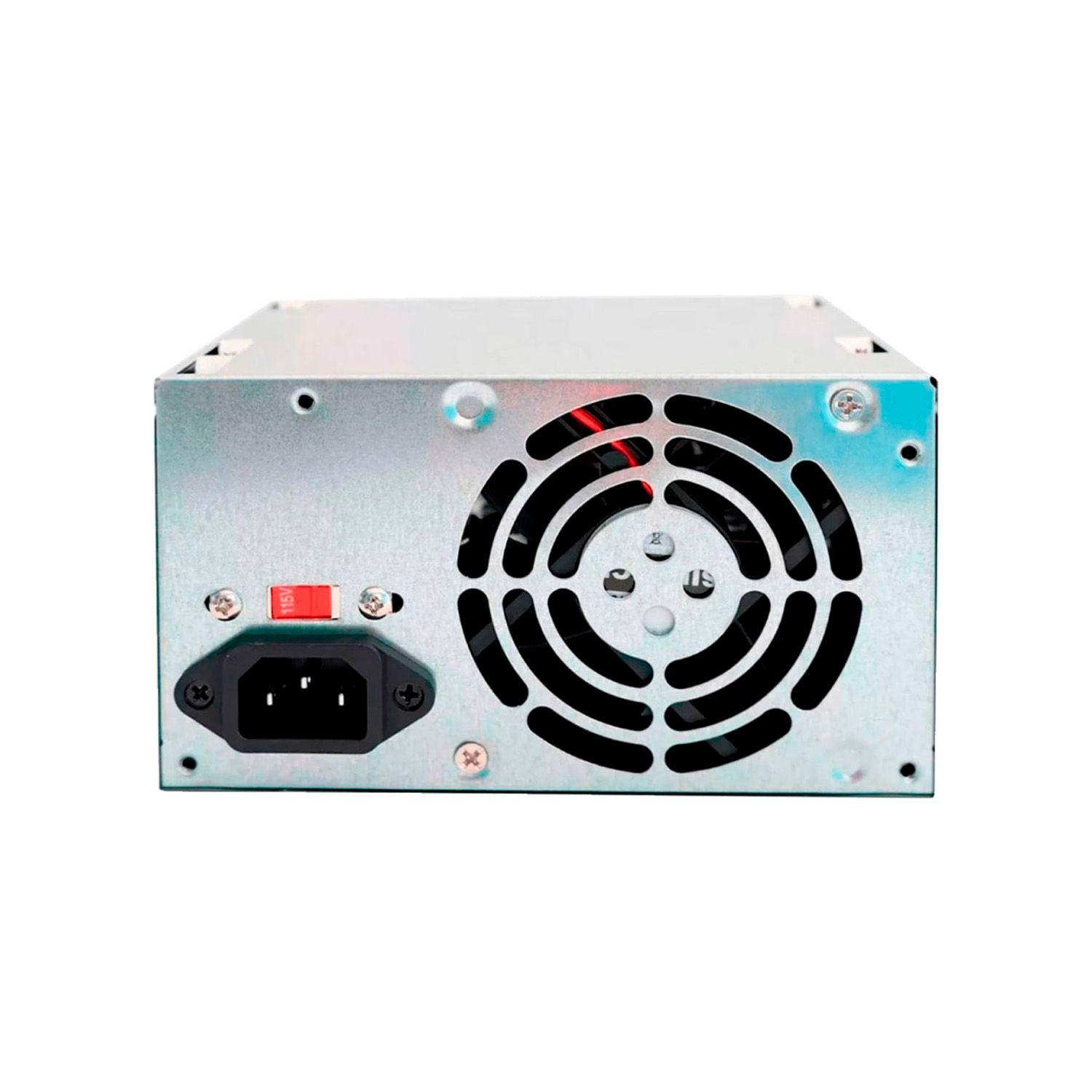 Fuente de poder XTECH 600W ATX 8cm 2pcs 5pin Conectores SATA-1