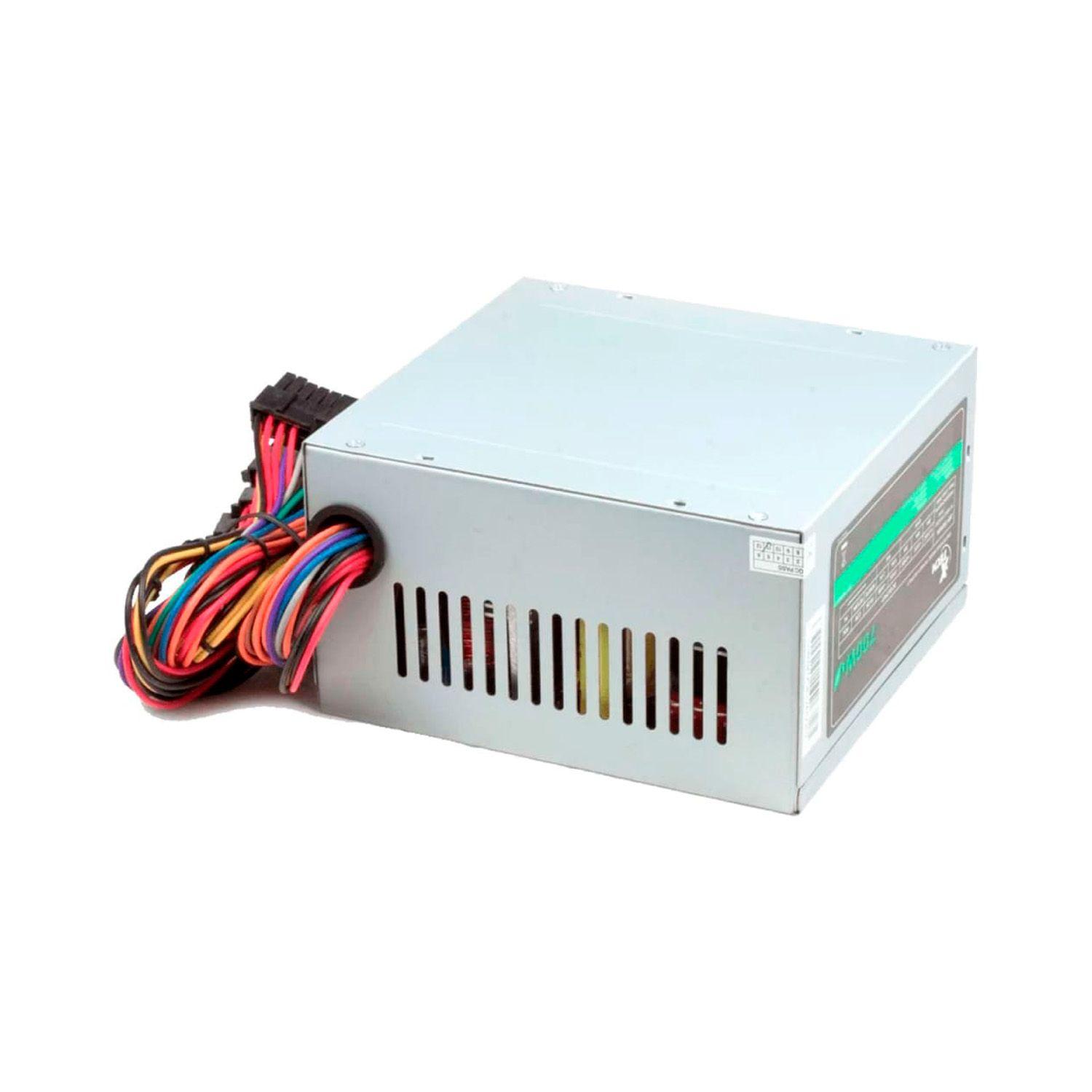 Fuente de poder XTECH 600W ATX 8cm 2pcs 5pin Conectores SATA-2