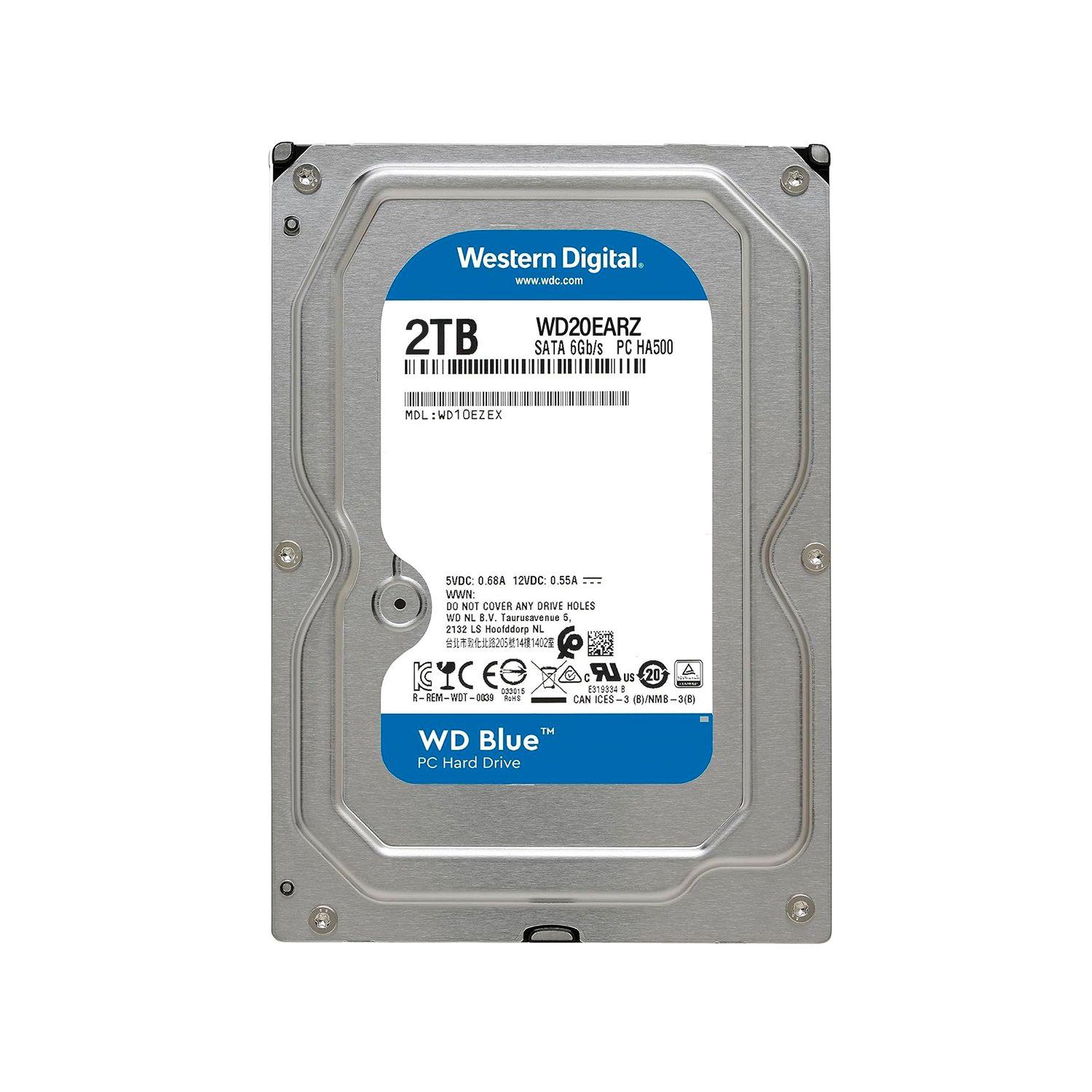 Disco Duro Interno Western Digital Blue 2TB PC / DVR / NVR-0