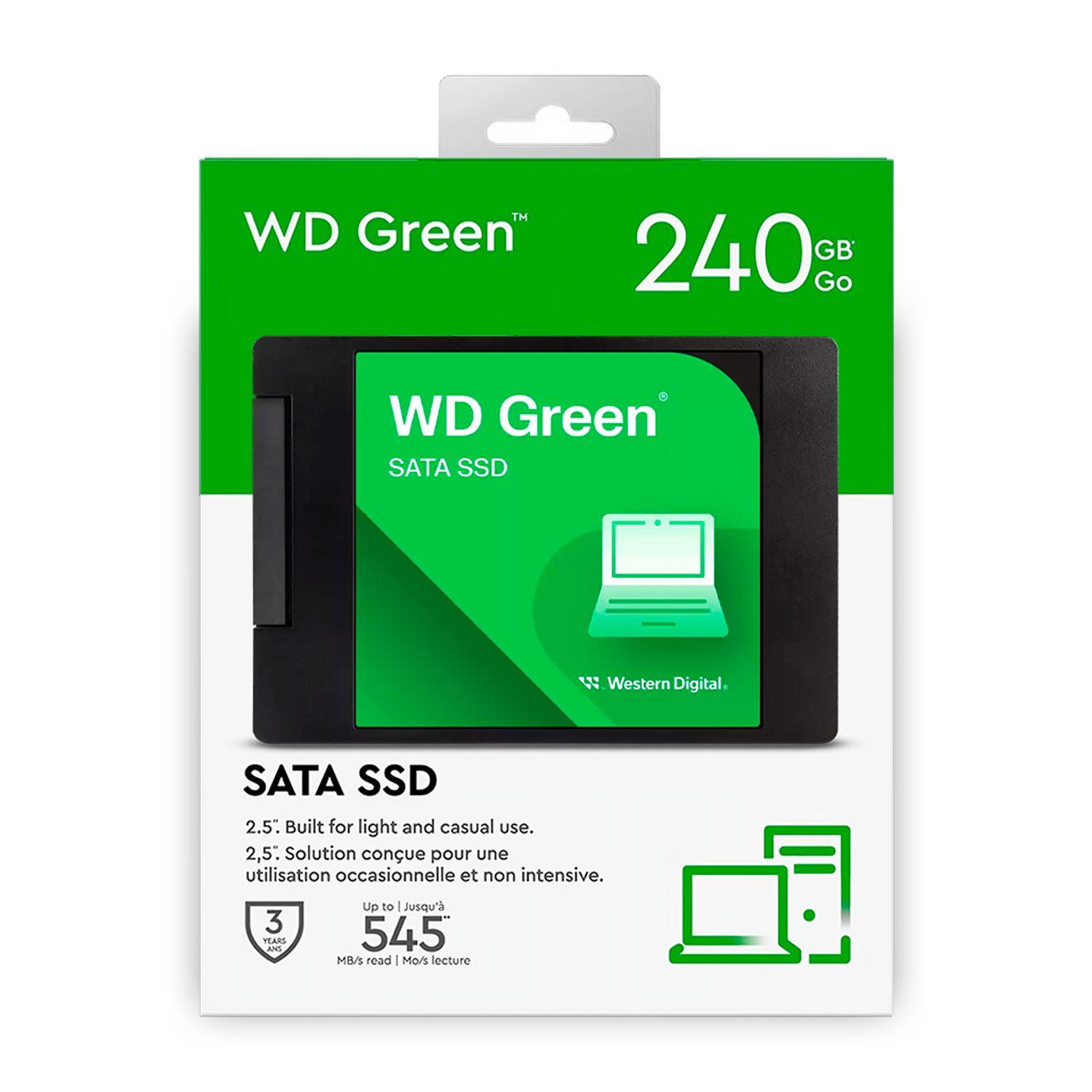 Disco Solido SSD Interno WD Green 240GB SATA 6Gb/s 545MB/s-3