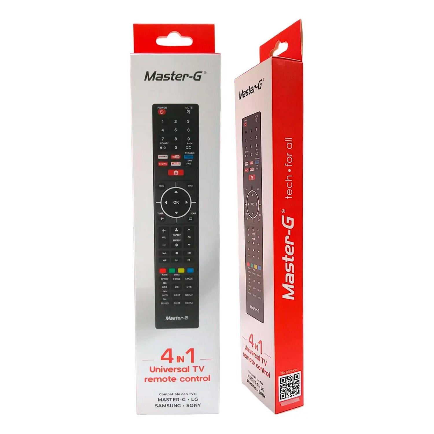 Control Remoto Universal TV Master G MGRC2 Multi Marcas-2