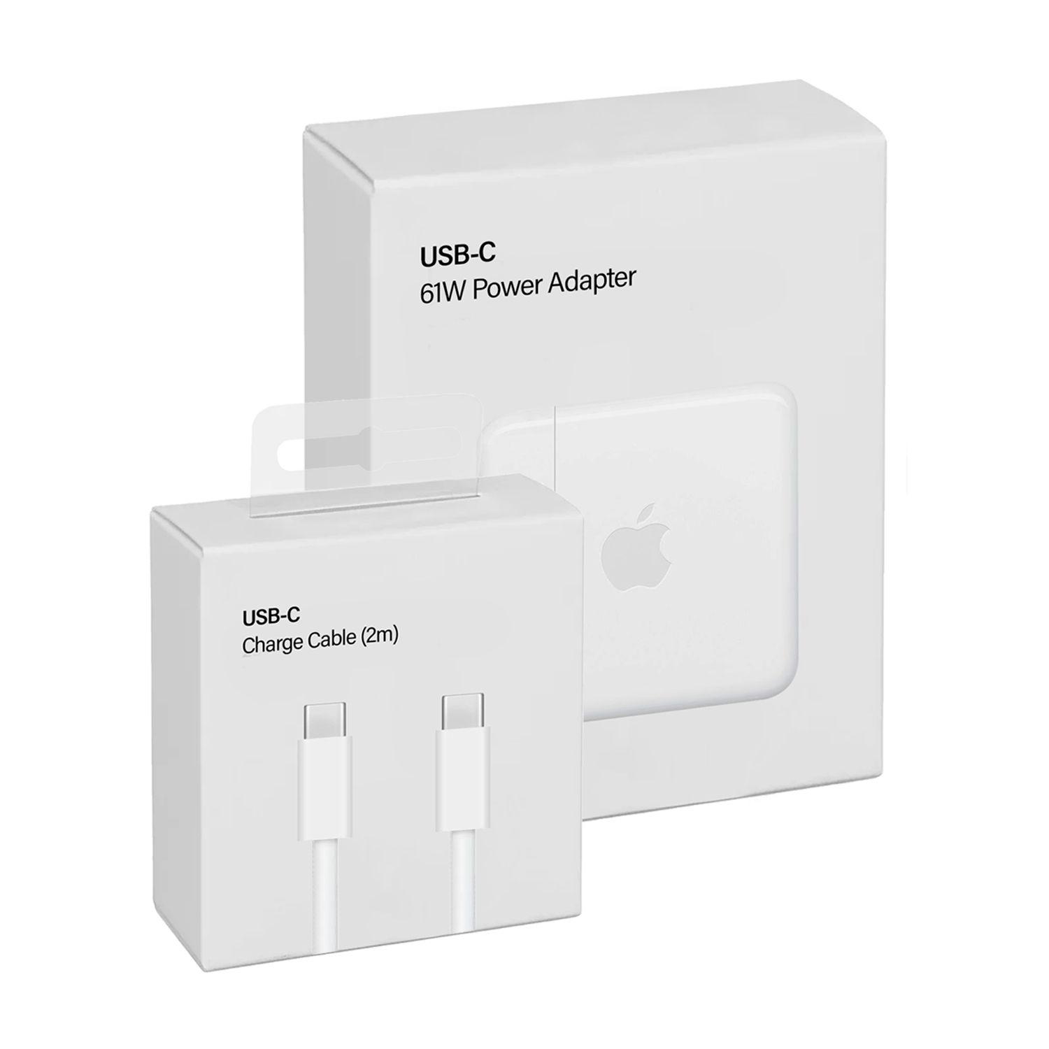 Cargador Compatible con Macbook Pro USB-C 61W + Cable USB-C-4