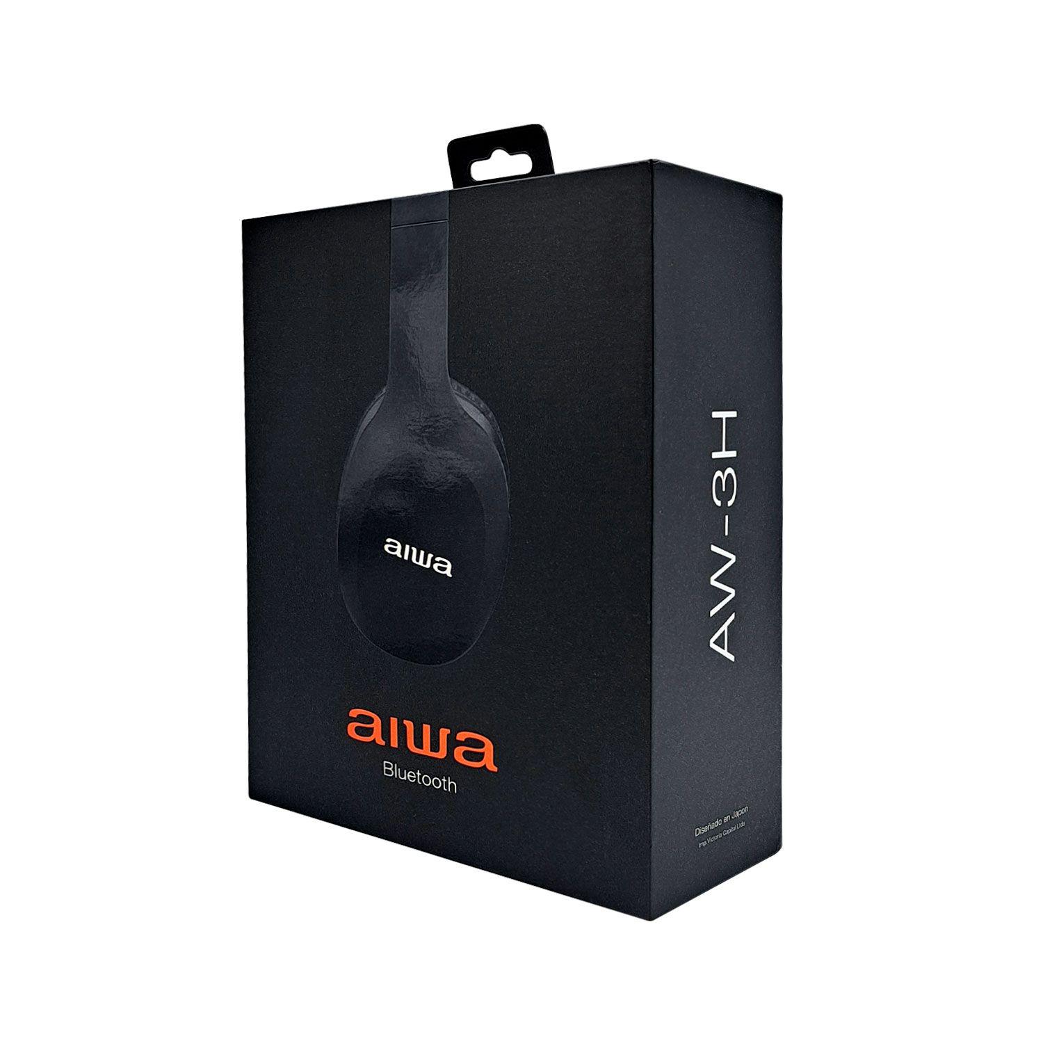 Audifonos Aiwa AW-3H BT 5.0 10mts 11hrs Microfono MicroUSB-5
