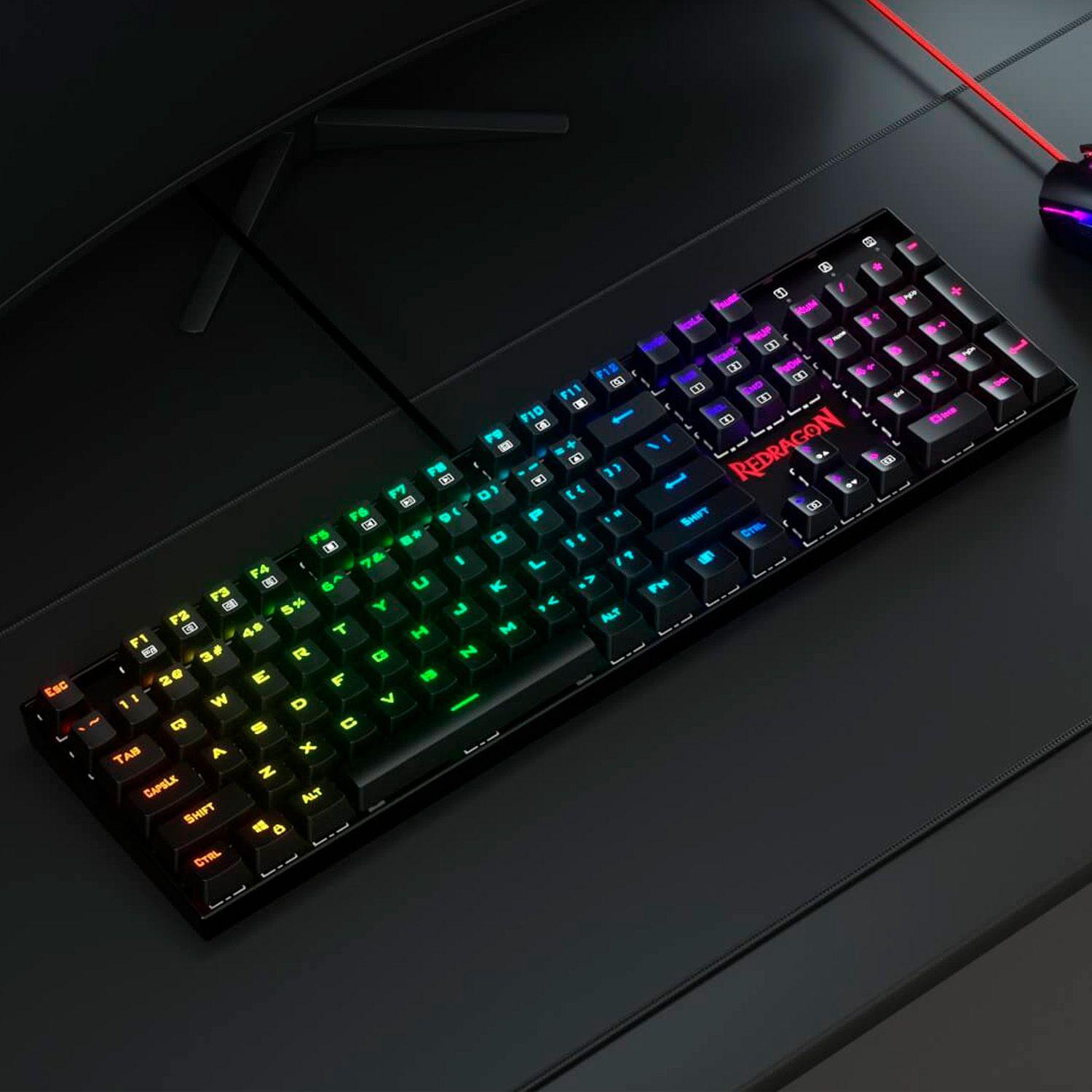 Teclado Gaming Mitra Mecanico K551 Redragon RGB [K551RGB-SP]-6