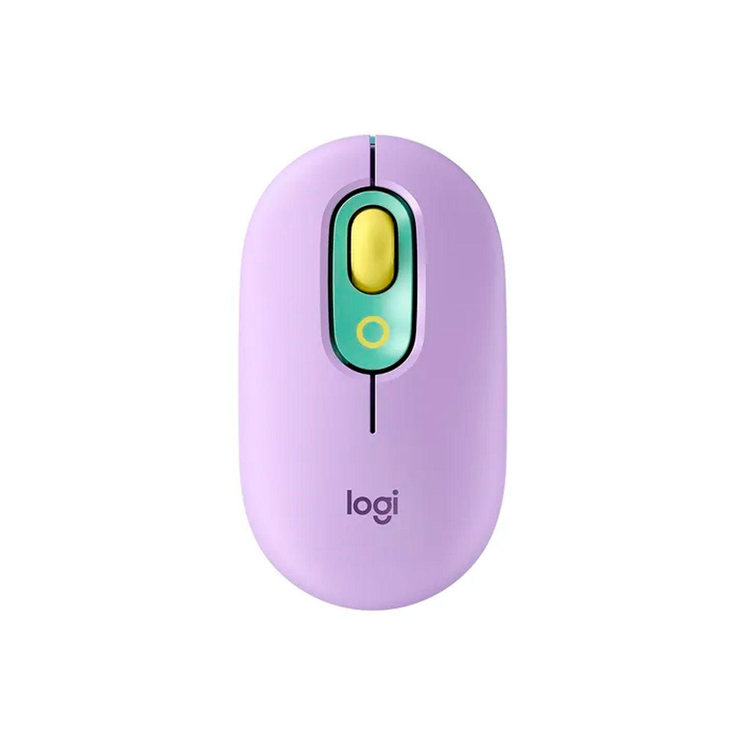 Mouse Logitech Pop 4000dpi Inalambrico C/Bluetooth 4 Botones-0