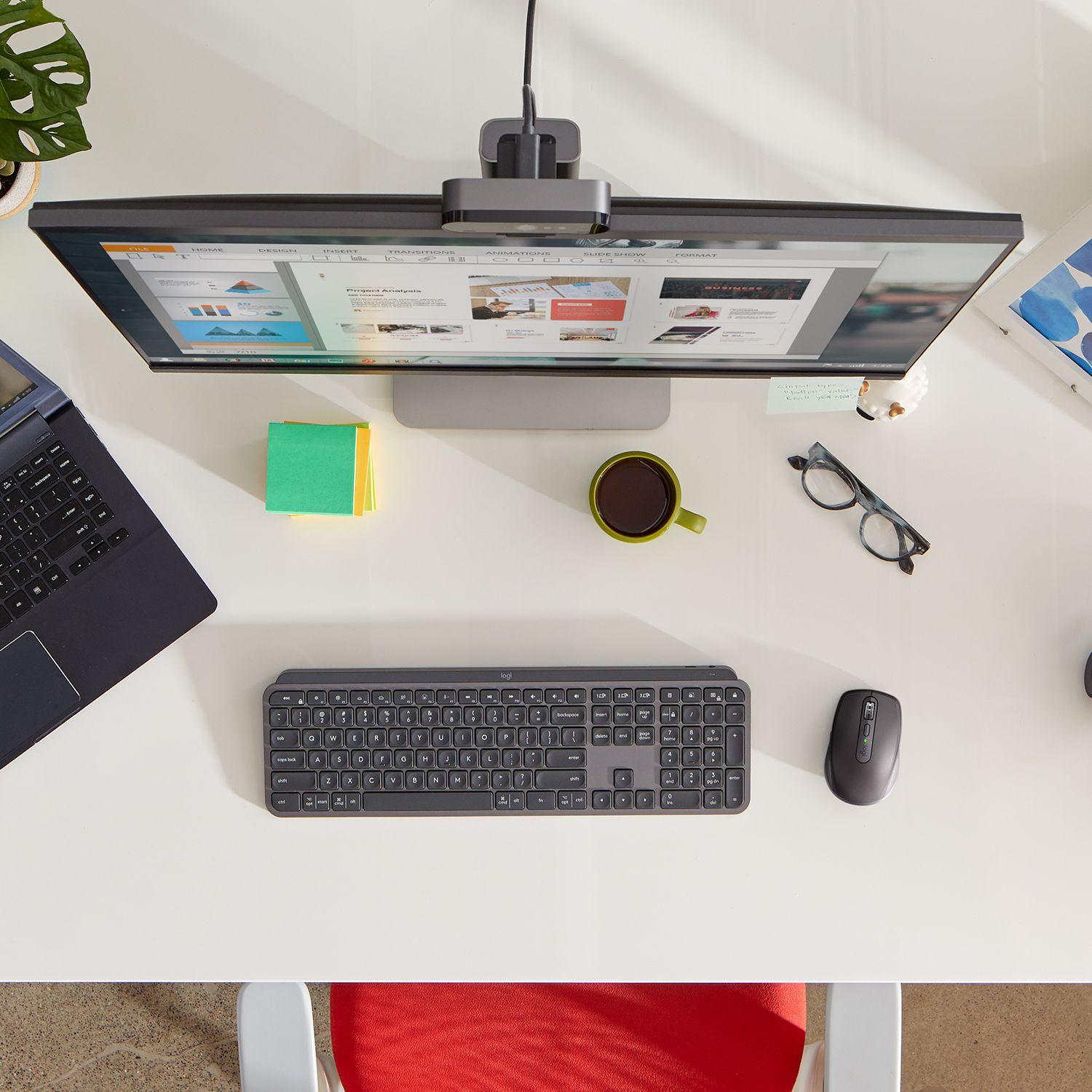 Teclado MX Keys Bluetooth Logitech Iluminado [ 920-009296 ]-5