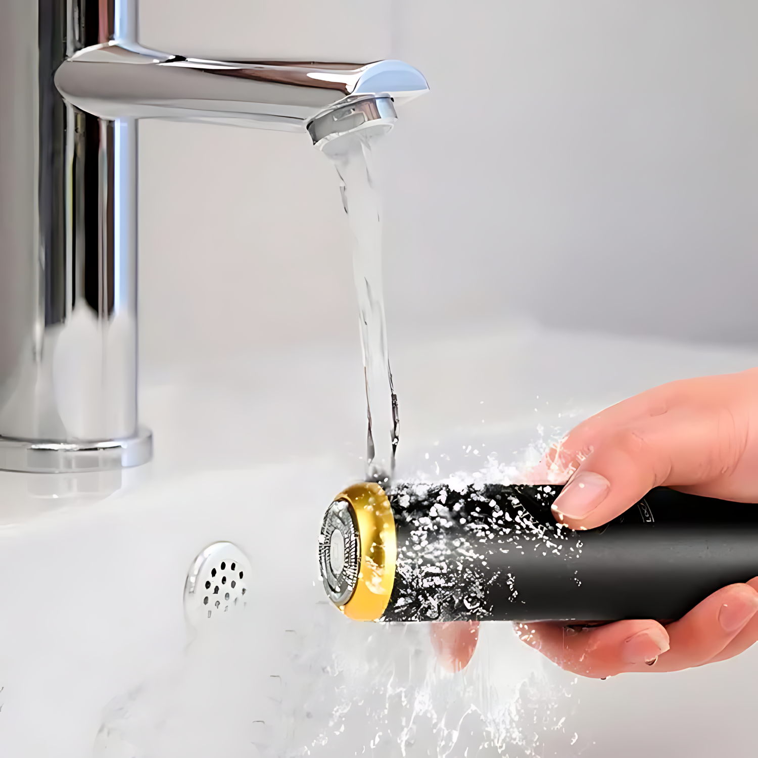 Afeitadora Saeday para Barba Recargable USB Inalámbrica 3W-3