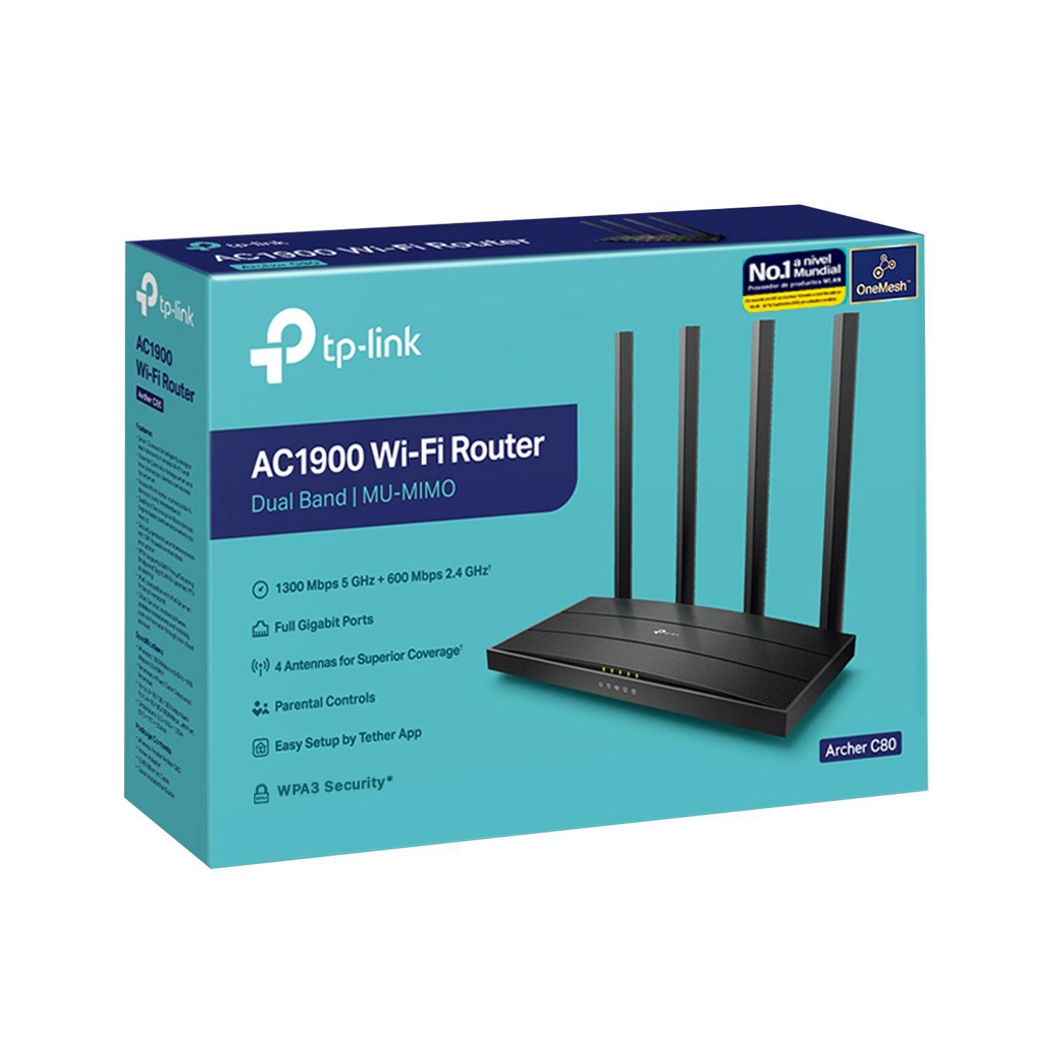 Router TP-Link Archer C80 AC1900 Dual Band MU-MIMO 3×3 MIMO-4