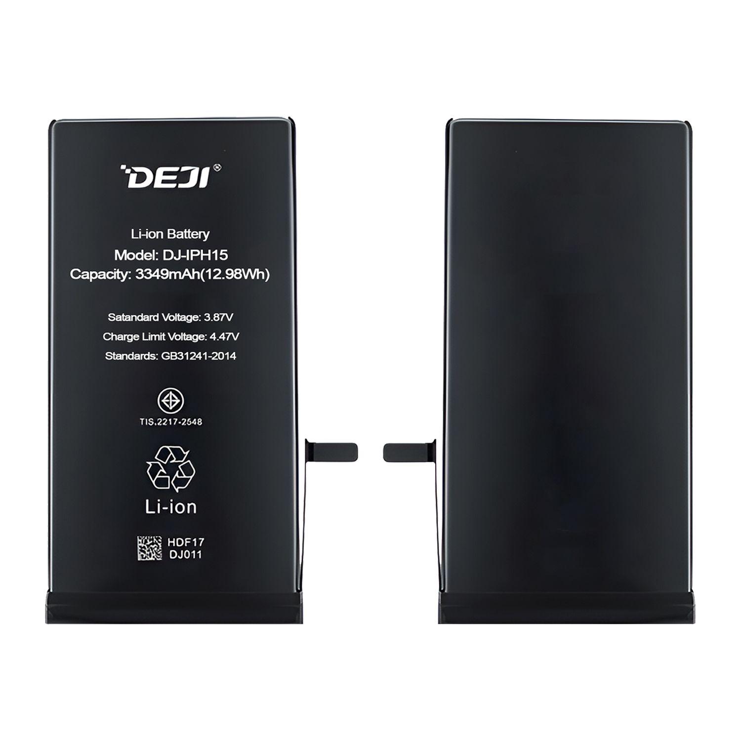 Bateria Compatible con iPhone 15 DEJI IC Capacidad 3349mAh-3