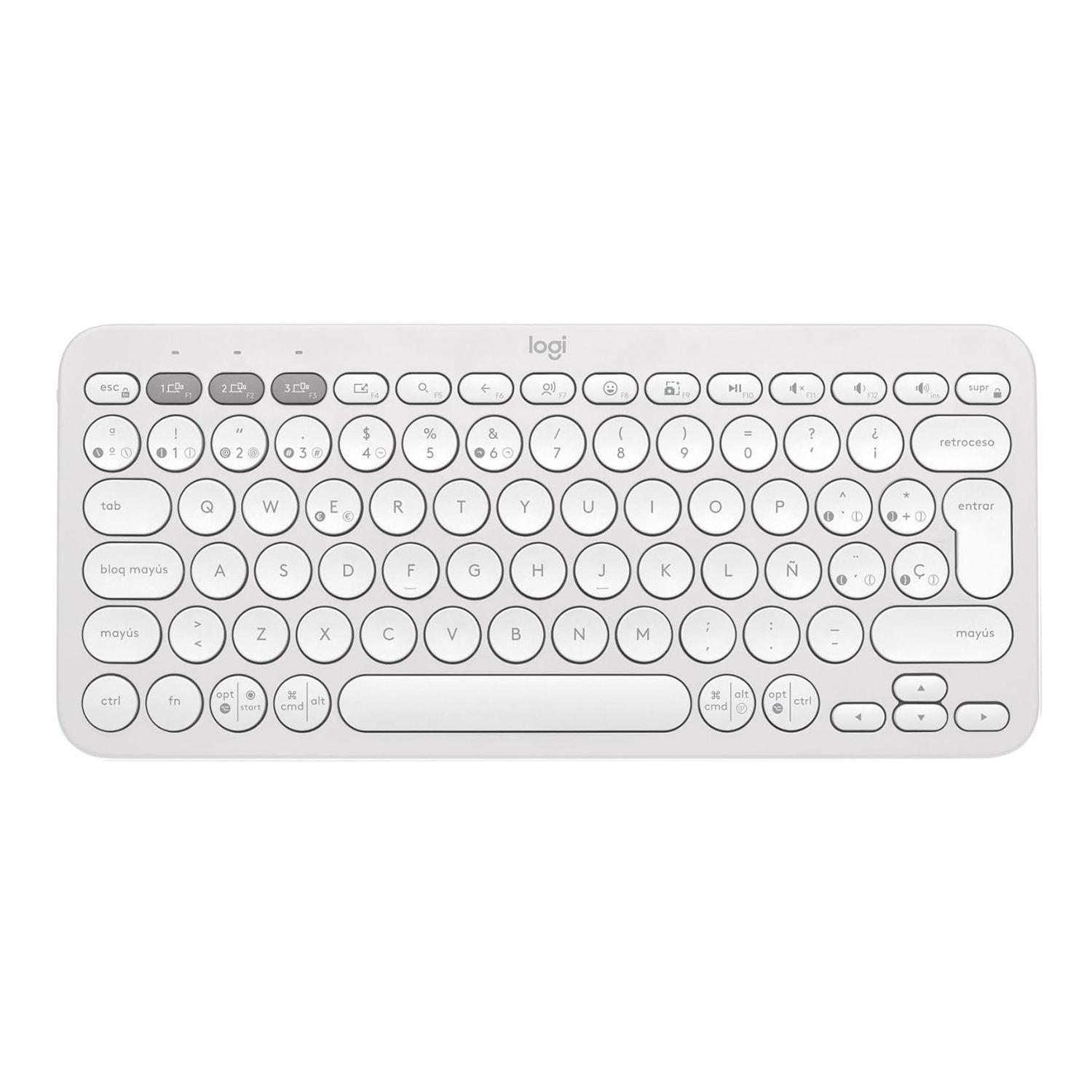Teclado Bluetooth Inalambrico Logitech Pebble Keys 2 K380S-0