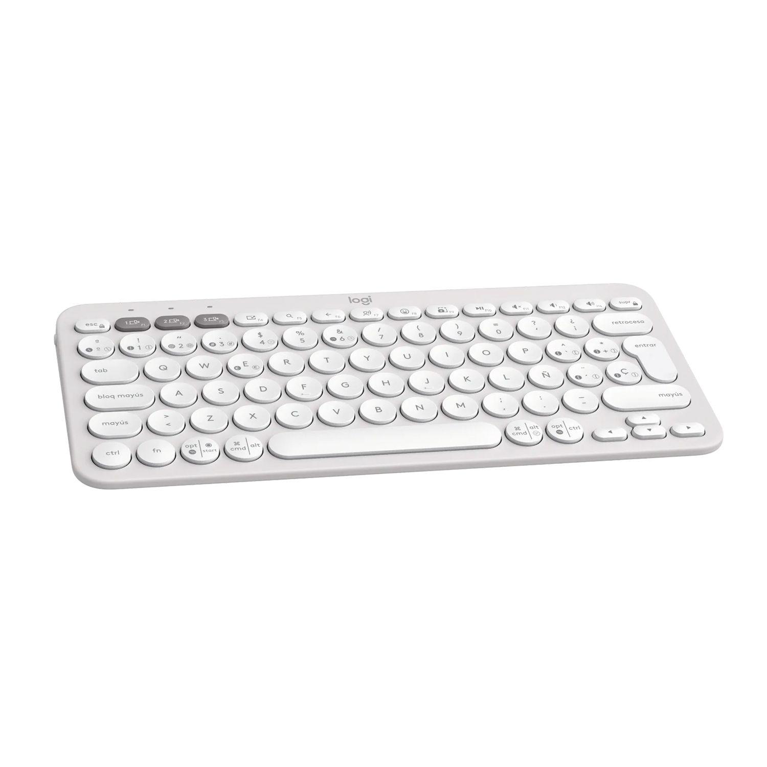 Teclado Bluetooth Inalambrico Logitech Pebble Keys 2 K380S-1