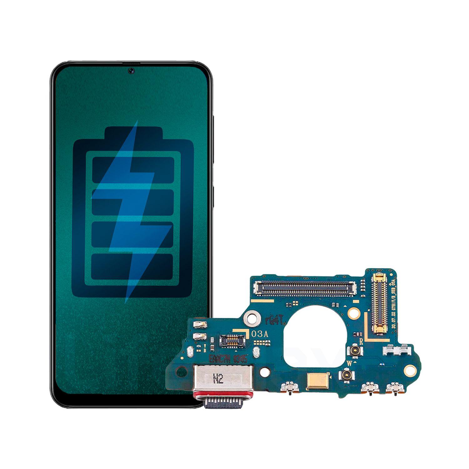 Flex de Carga Compatible con Samsung S20 FE Conector Tipo C-0